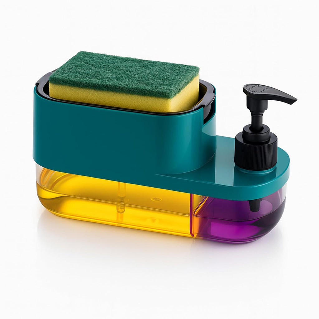 Premium Dual Chamber Hand Wash and Dish Soap Dispenser
